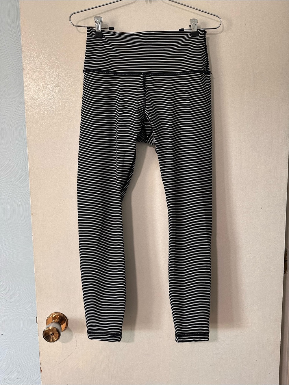 Lululemon Wunder Under Luxtreme HR Tight Hype Stripe Black